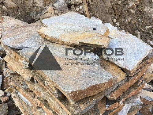 плитняк серицит для мощения