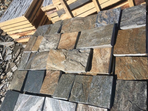 Плитка пилёная златолит Уральский для цоколя, отмостки купить в Чувашской Республике