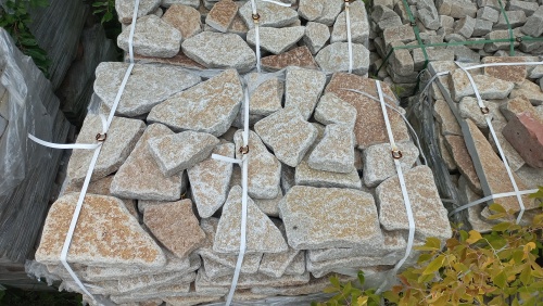 Гранитный плитняк галтованный для парковки купить в Чувашской Республике