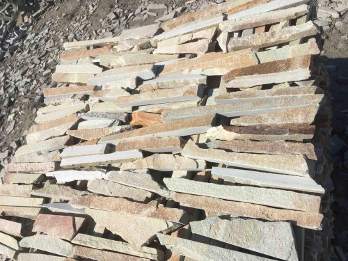 Горбушка златолит золотистый для облицовки купить в Чувашской Республике