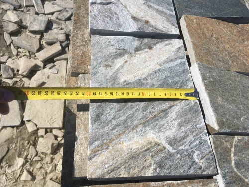 Плитка пилёная златолит Уральский для цоколя, отмостки купить в Чувашской Республике