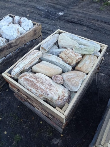 Златолит жёлтый, жёлто-зелёный глыбки и валуны для ланшафтного дизайна купить в Чувашской Республике