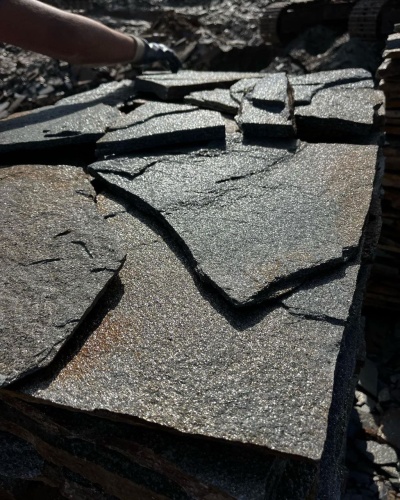 Плитняк златолит серебристый для фасада купить в Чувашской Республике