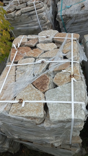 Плитняк галтованный гранитный для ландшафтного дизайна купить в Чувашской Республике