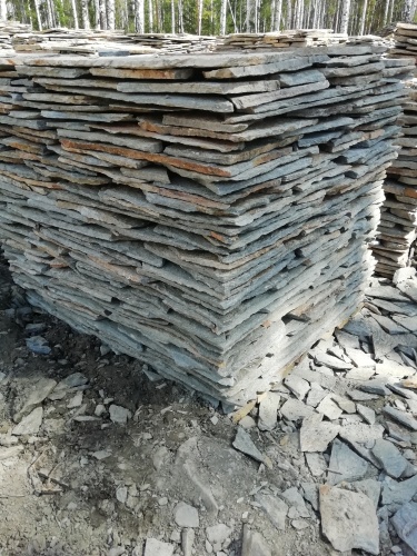 Плитняк златолит Уральский для цоколя, отмостки купить в Чувашской Республике