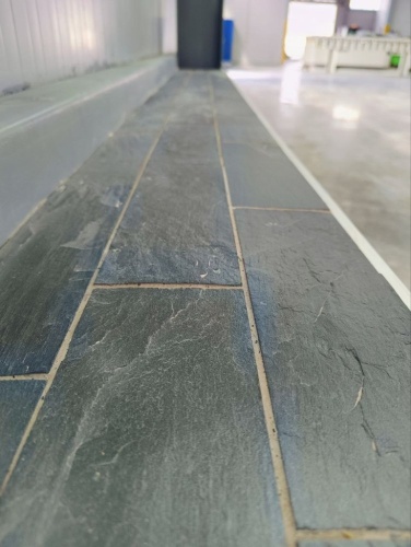 Плитка чёрная из натурального камня фасадная 30 см * 5 см, толщина 7 мм -30 мм купить в Чувашской Республике